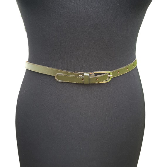 Ceinture femme vert foncé cheap