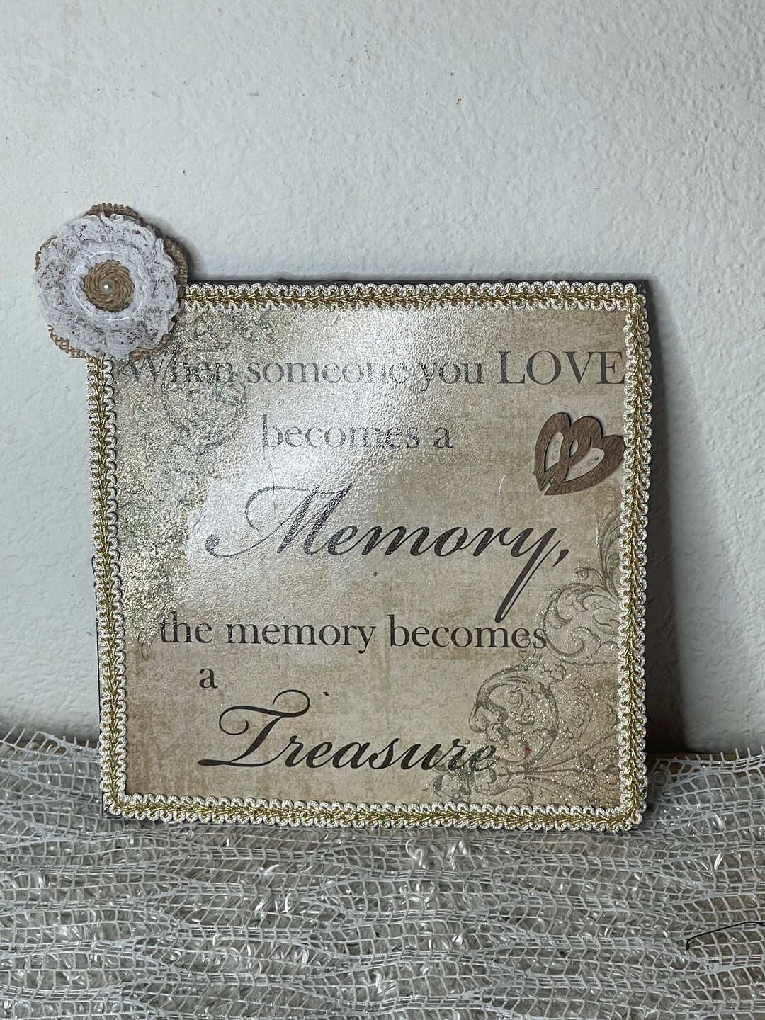 When Someone You Love Becomes A Memory the Memory Becomes A Treasure - Etsy