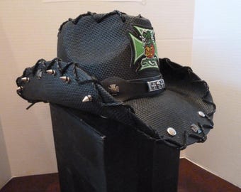 Hot Rat Rod Tattoo Flash Hand Painted Rat Fink Airbrush Welding