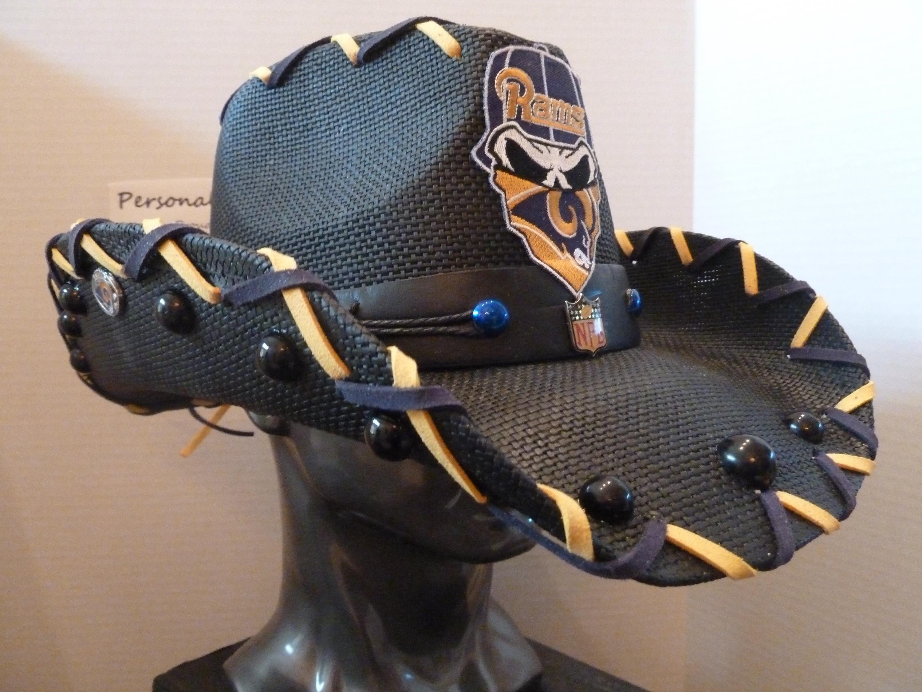 Las Vegas Raiders Cowboy Hat - Etsy display picture 1