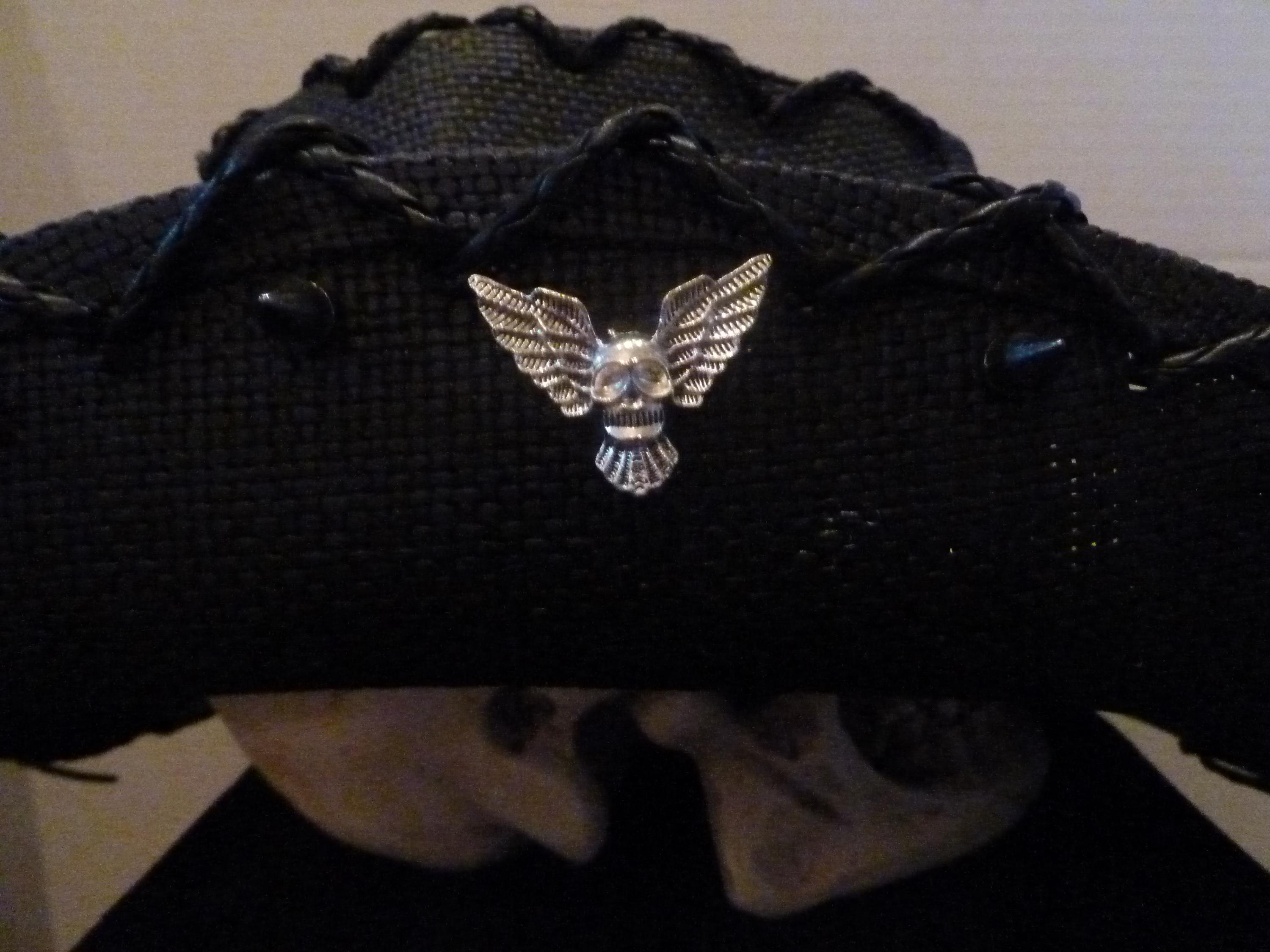 Outer Heaven Rocker Hat, Heavy Metal, Black, Shirt, Rocker, Punk ...