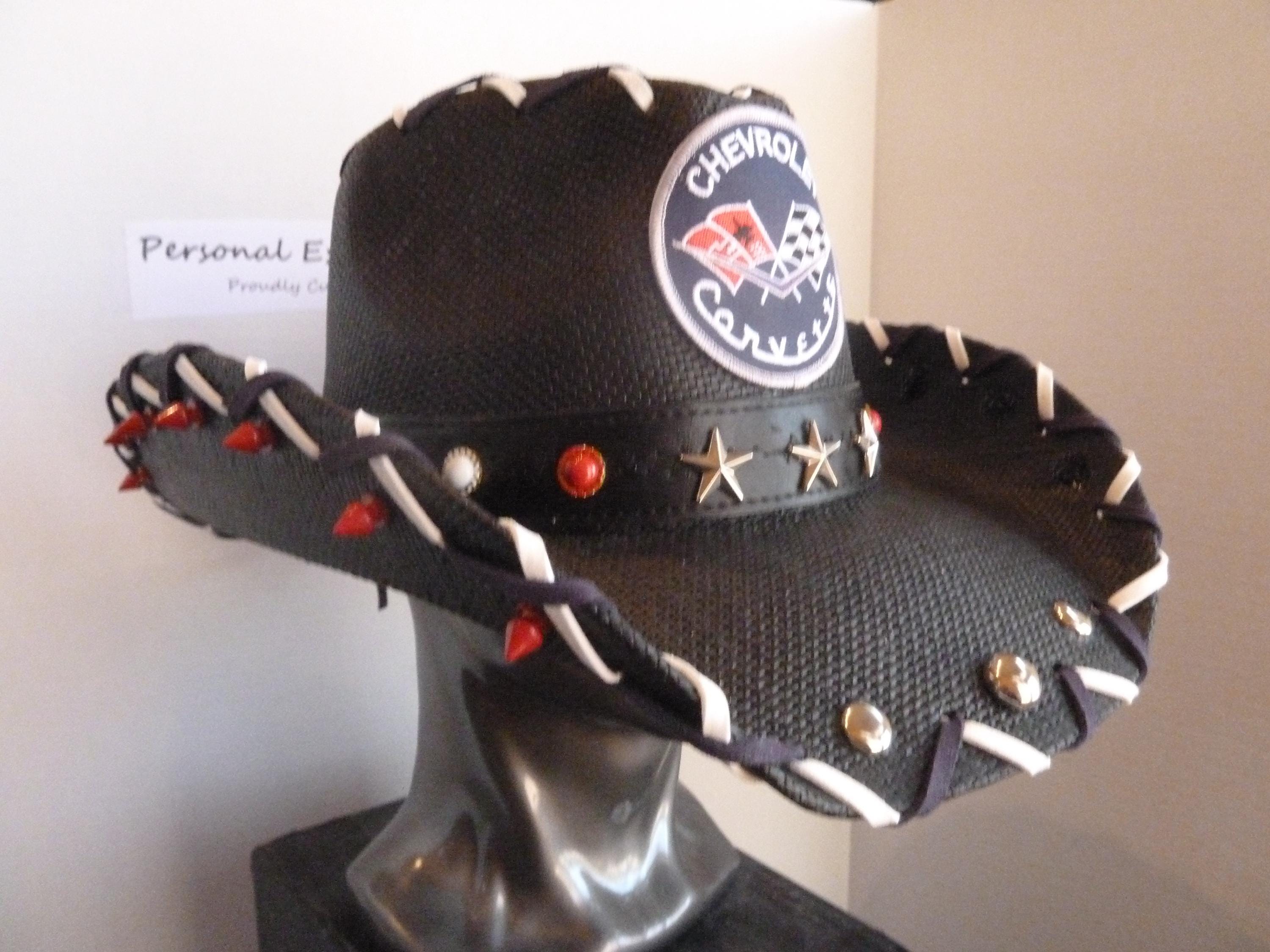 Casquette Chapeau Vintage Harley-Davidson - Style Cowboy Western Taille M - Made In USA