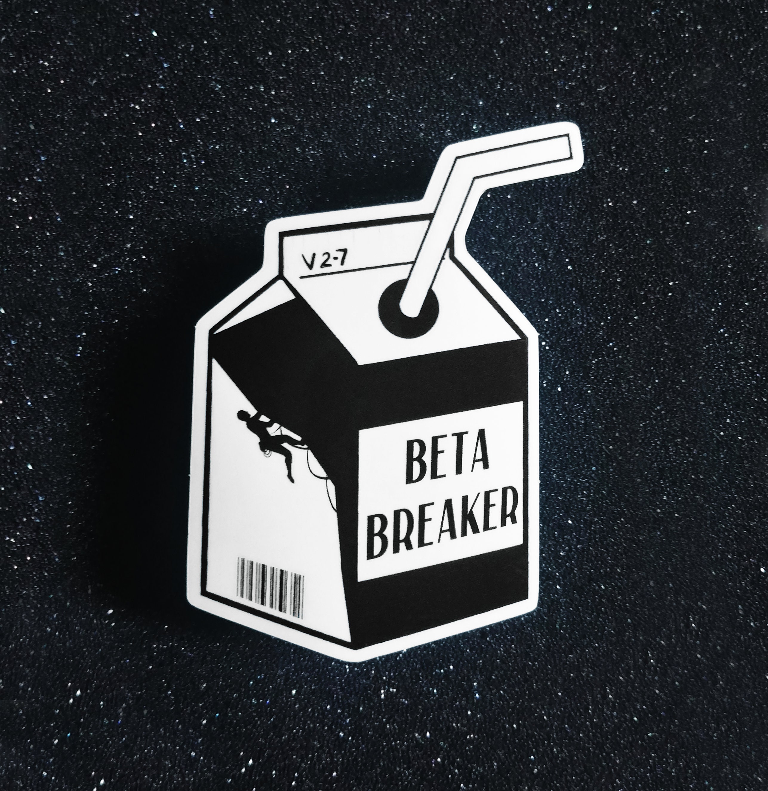 Beta Breaker Climbing Sticker - Etsy