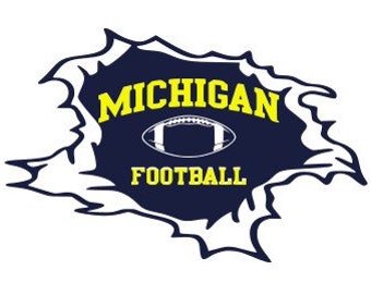 Michigan Football svg and png file