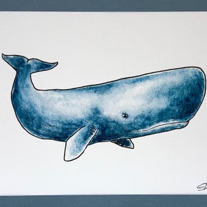 Sperm Whale Print image 2