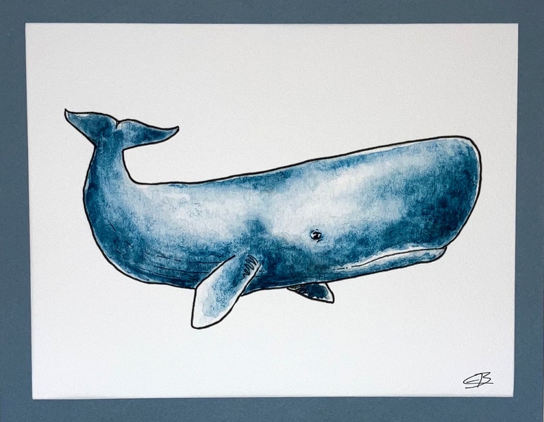 Sperm Whale Print image 2
