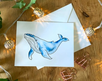 Humpback Whale Greeting Card