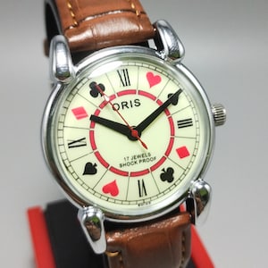 ORIS 手巻き時計 17ジュエル ブラウンレザー 楽天市場】【ORIS】オリス STAR 17JEWELS 7079 手巻き メンズ