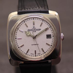 Rare vintage Jaeger-LeCoultre club 25 jewels automatic Swiss made men's watch.