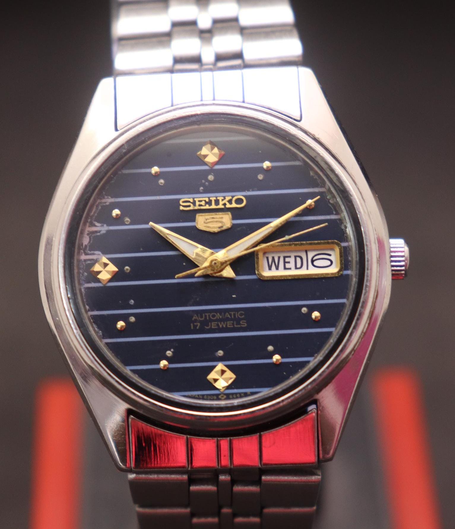 Seiko 5 6309 watch - Etsy 日本