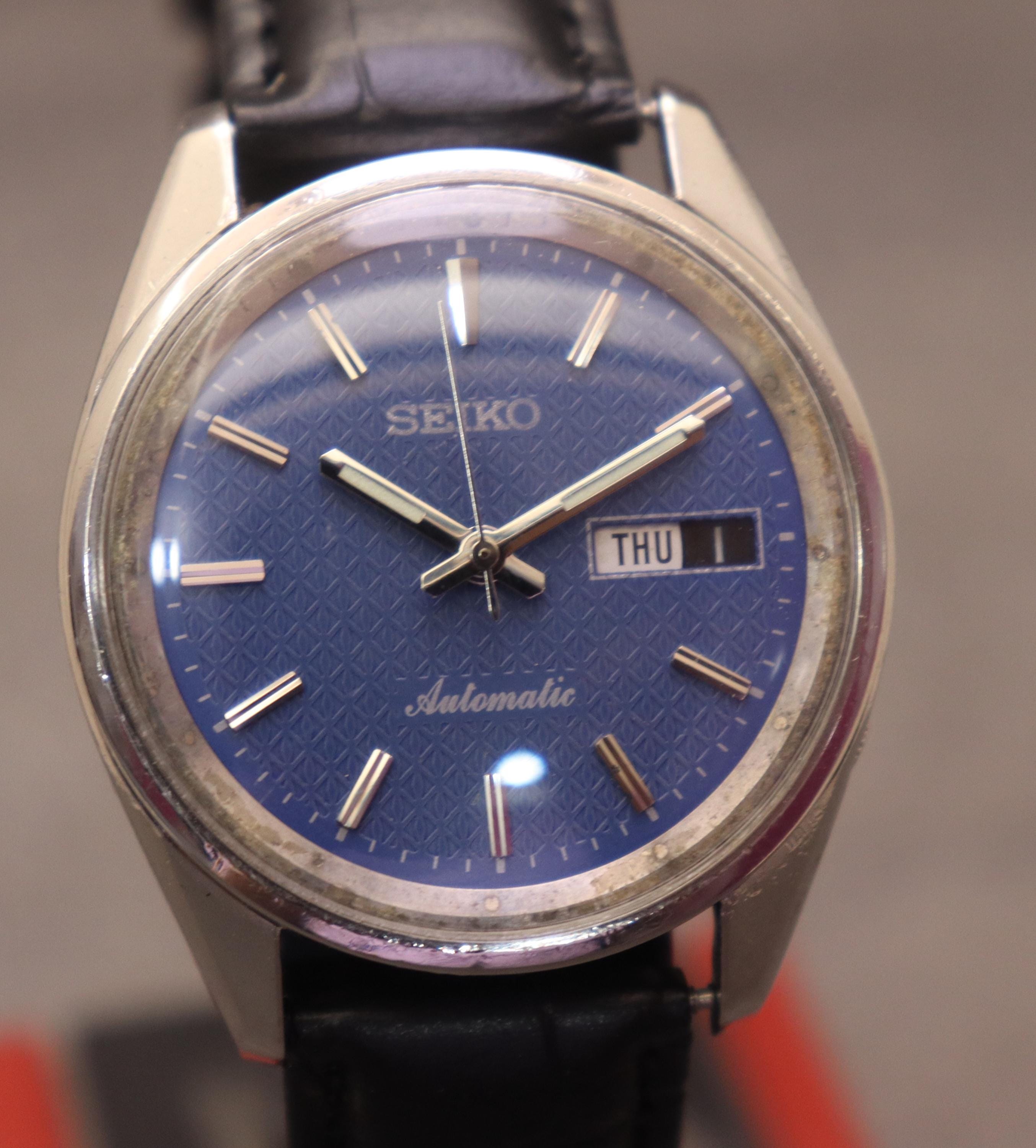 Seiko 5 Sportsmatic 6619-8120 Automatic 21Jewels/Silver Dial