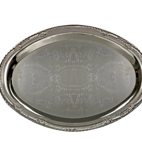 Oval and Rectangle Metal Rolling Trays
