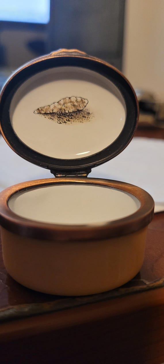 Halcyon Days Luv Struck Enamel Trinket Box - image 3