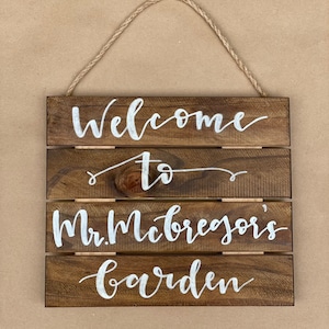 Fully Custom Wooden Sign
