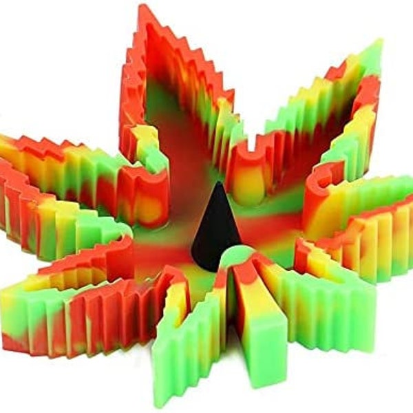 Leaf Glass Ashtray Etsy