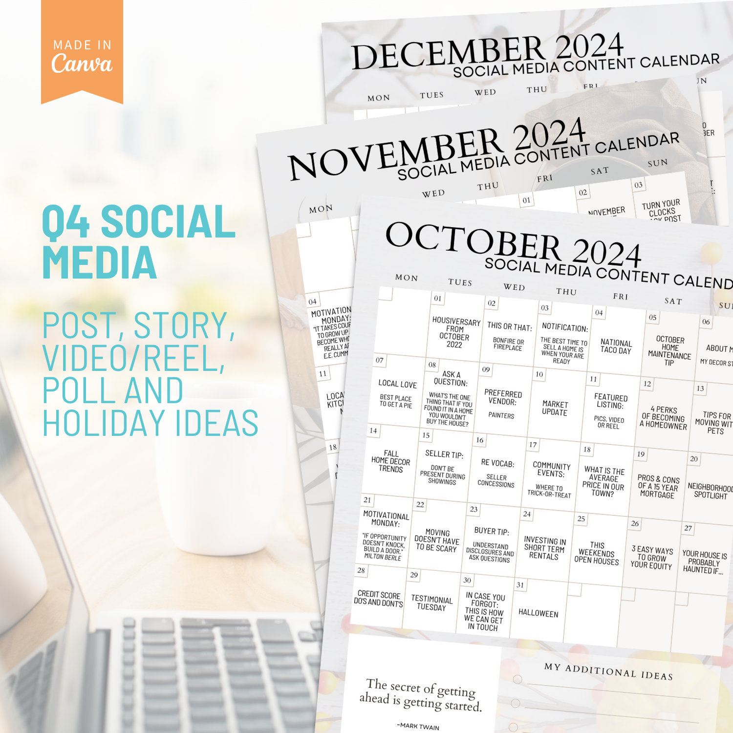 2024-realtor-content-calendar-365-days-of-post-reel-video-story-poll-and-holiday-ideas-social-media-planner-for-real-estate-agents-etsy
