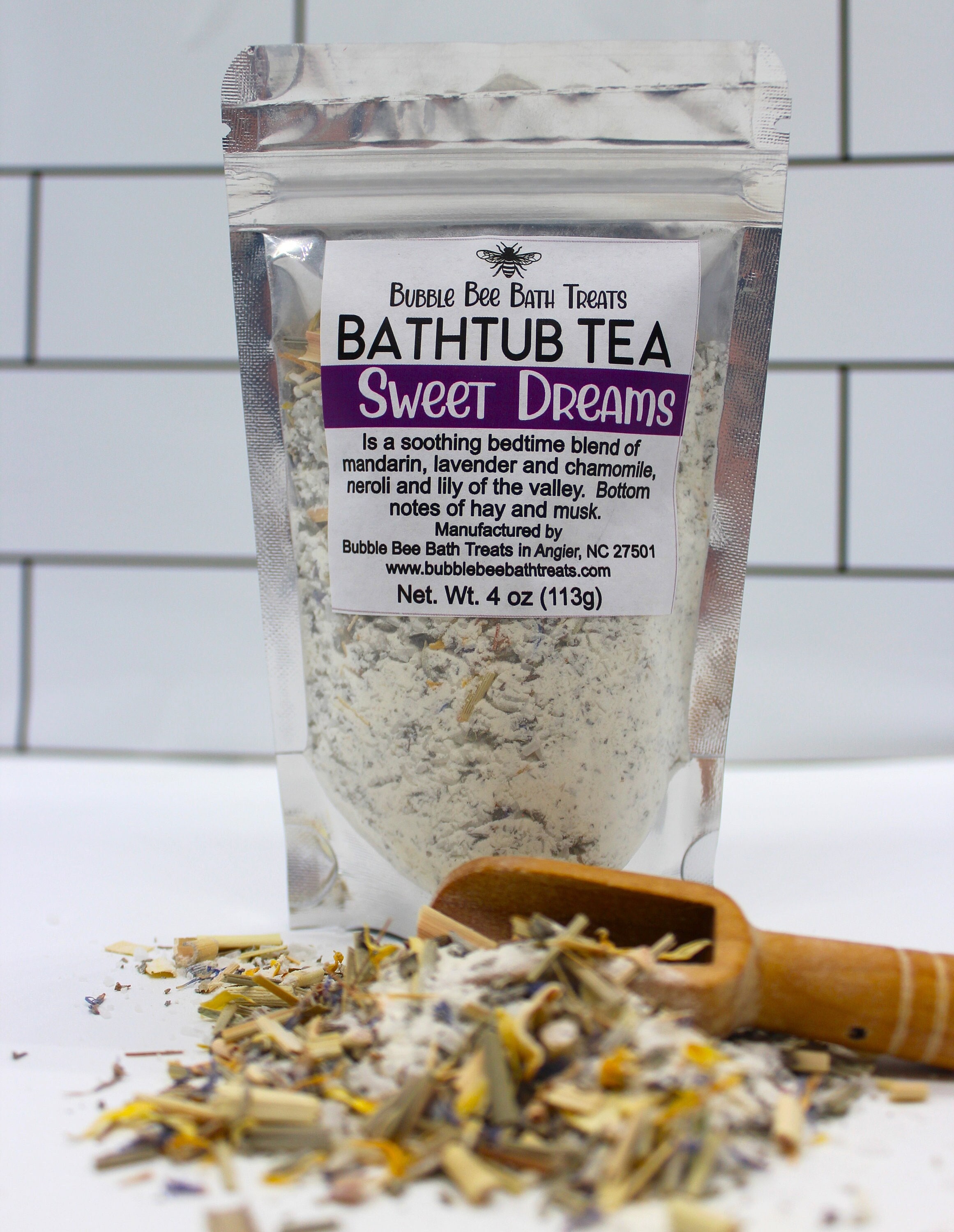Bathtub Tea Soak in 4oz Bag *sweet Dreams -botanical Bath - Etsy