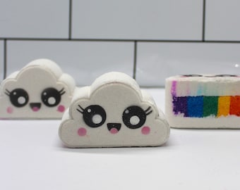 Rainbow Cloud Bath Bomb