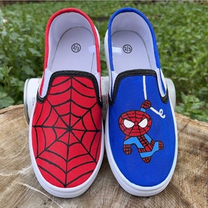 Spiderman slip sales on shoes