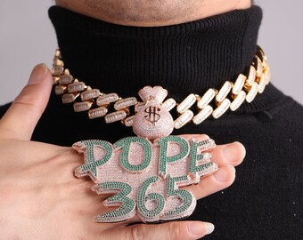 Custom Pendant Iced Out - Etsy