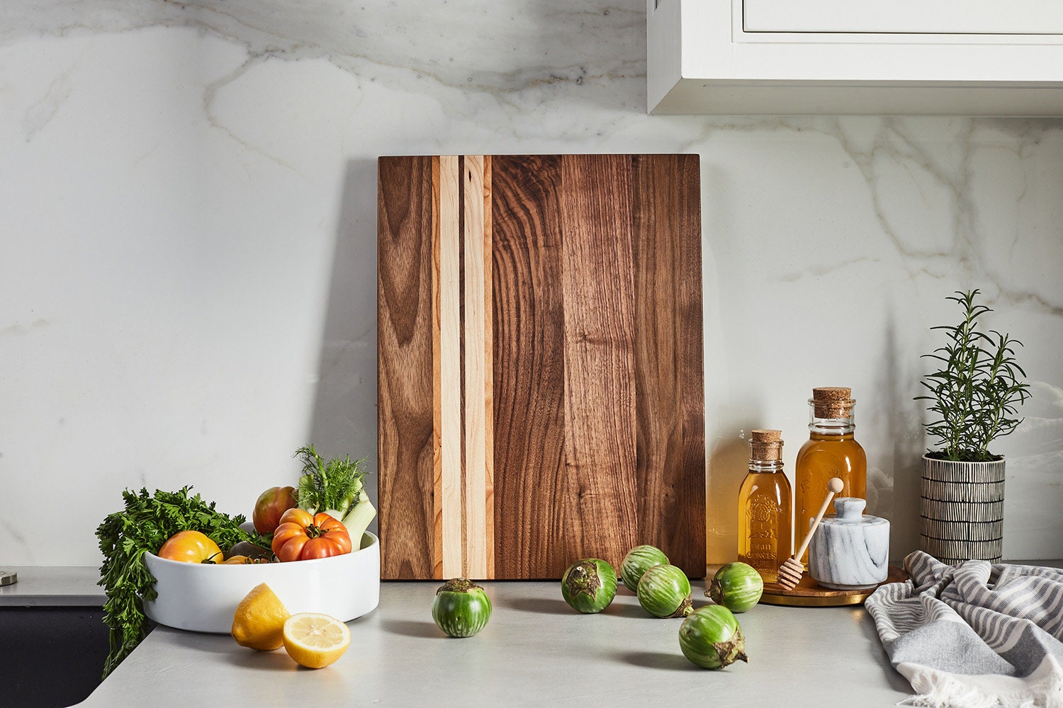 EXTRA LARGE Organic Bamboo Cutting Board & Thick Butcher Block w/Juice  Groove - 17x13x1.5 Wood Cutting Board, Premium Quality and Professional  Design