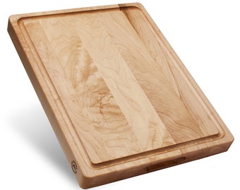 Winsome Maple | Maple Wood Cutting Board (17x13x1.5 in) | GIFT BOX Included