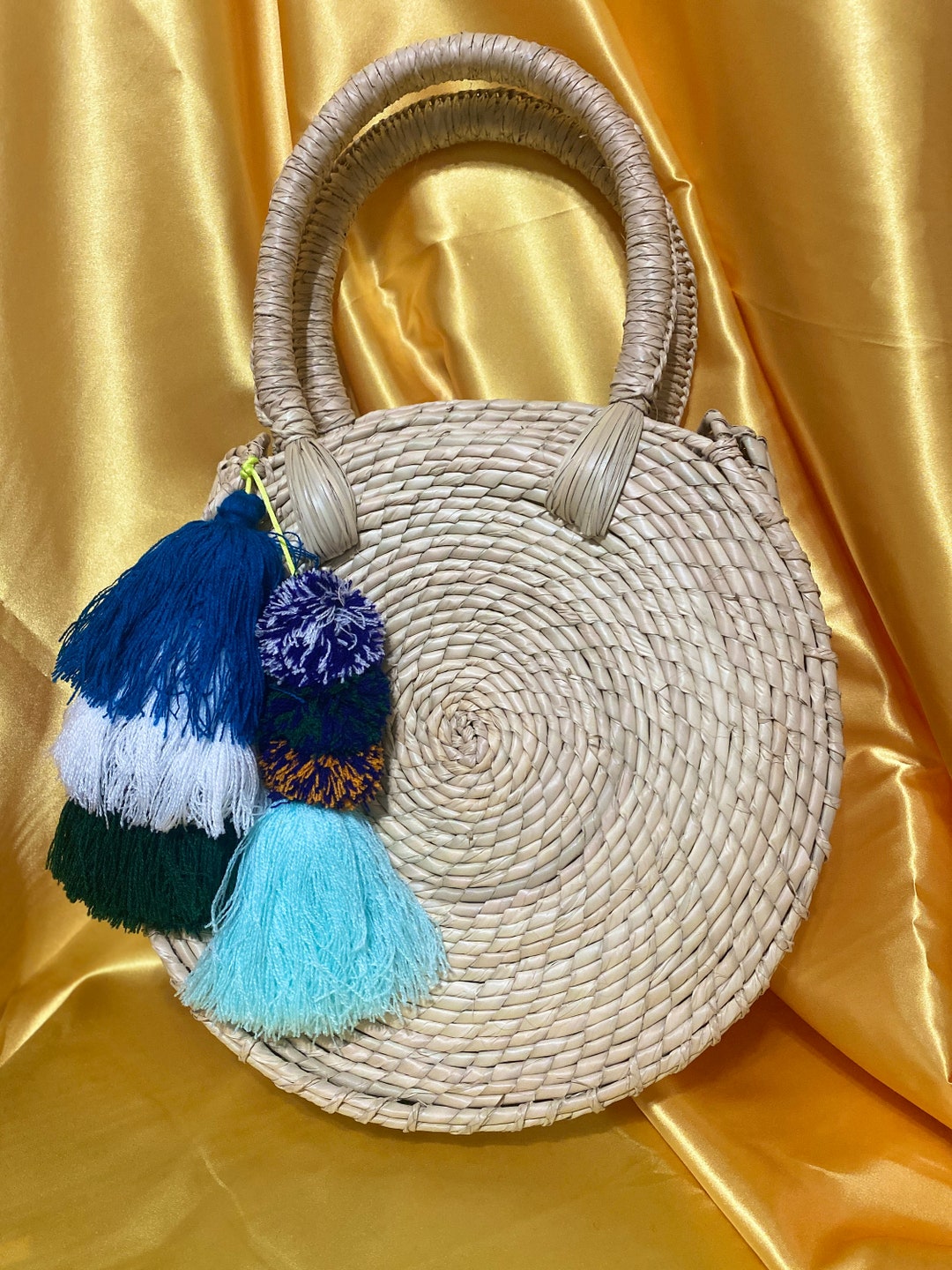 Bolsa De Palma Mexicana/mexican Palm Handmade Bag/straw Handbag/summer ...