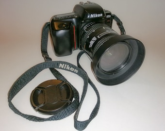 Nikon F50 with Nikon AF 28-85/3.5-4.5 lens