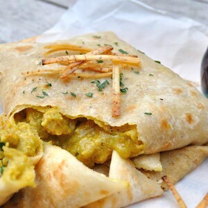 Folded Roti An Authentic Trinidadian Meal Simply Recipes - Etsy