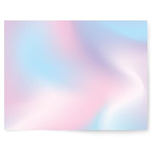 May include: Abstract background with a gradient of pink, blue, and purple colors. The colors blend together smoothly, creating a soft and dreamy effect.