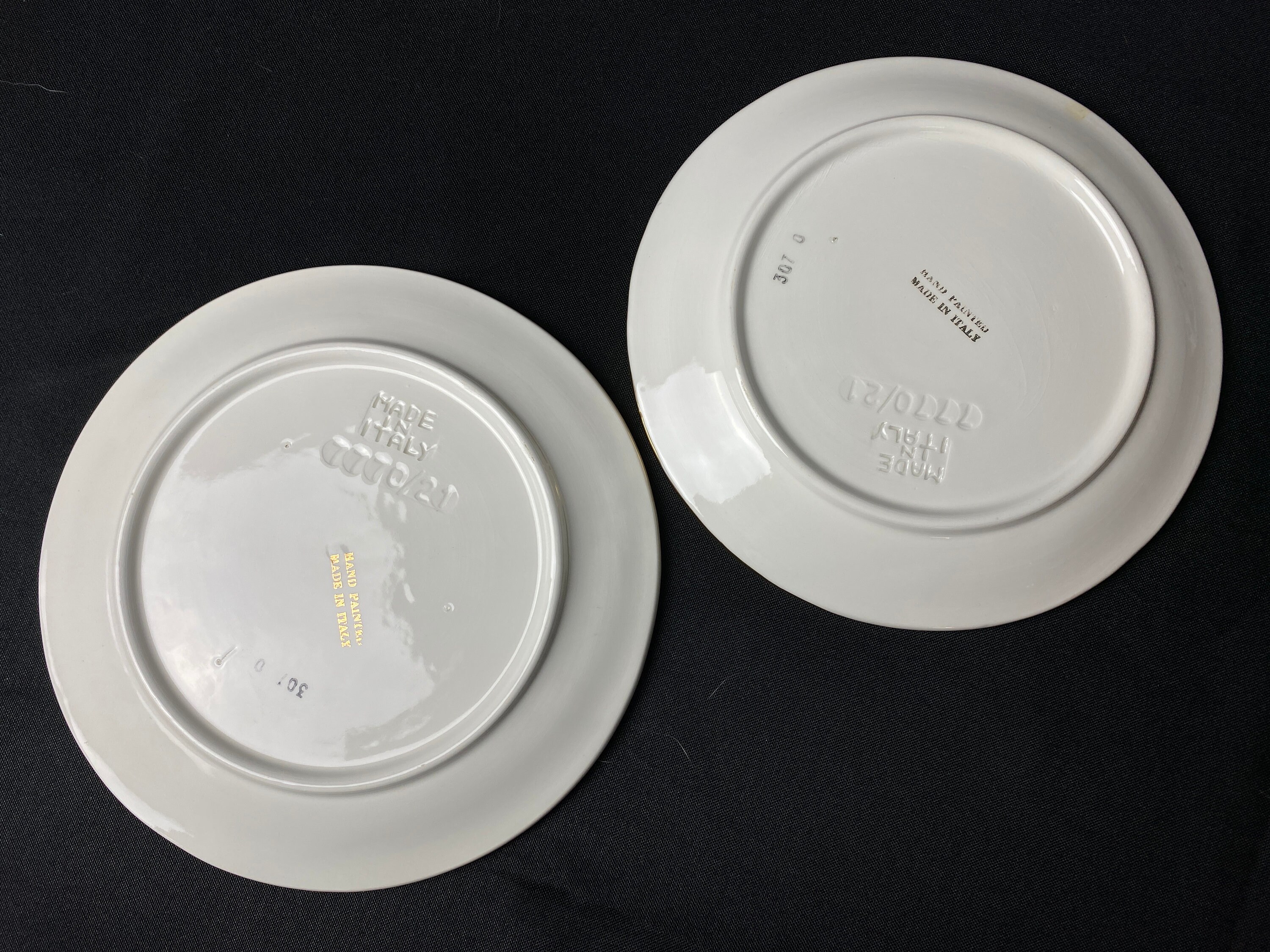 Rare Vintage 4 Piece Celestial Moon Face and Stars Dinnerware Set