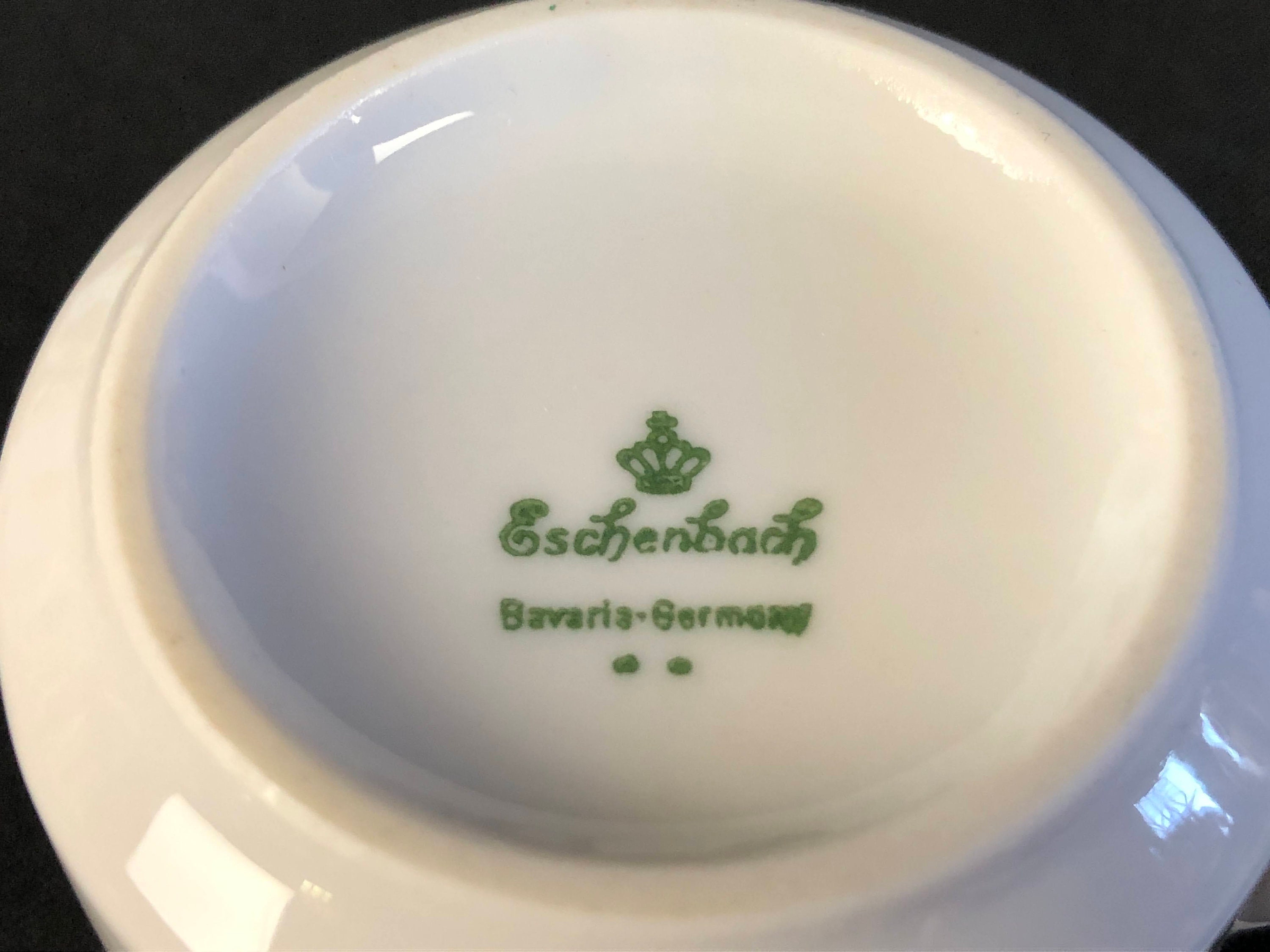 Vintage 25 Piece Eschenbach China Tea / Coffee & Dessert Set Ivy