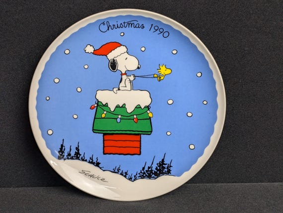 Vintage Collectable Ceramic 1990 Christmas Signature Series