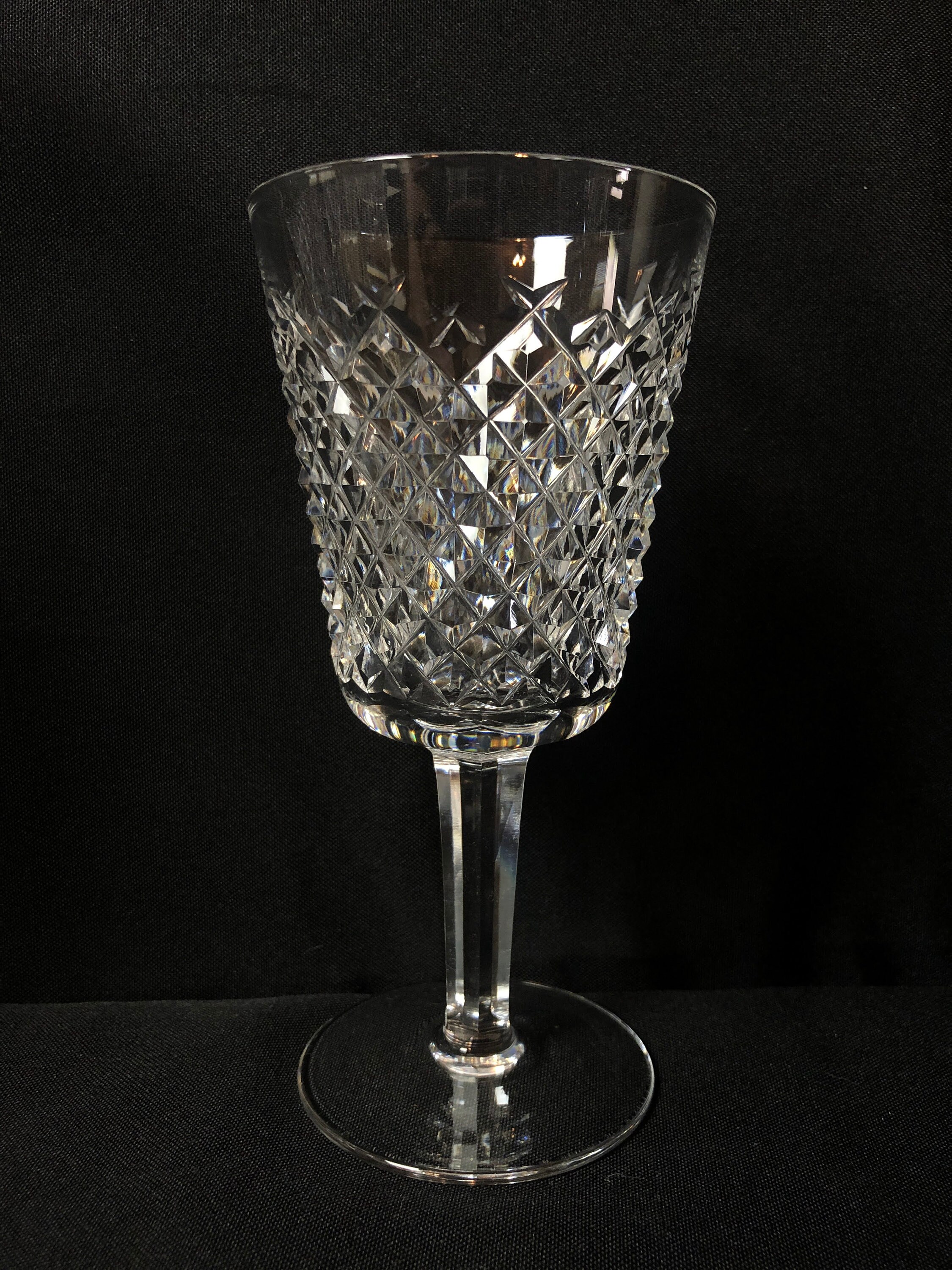 2 Waterford Alana Water Goblet Waterford Crystal Waterford Replacements Stemware Barware