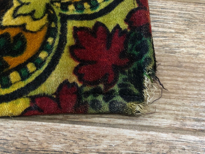 RARE Vintage/antique Horse Hair and Wool Carriage/sleigh/buggy Blanket