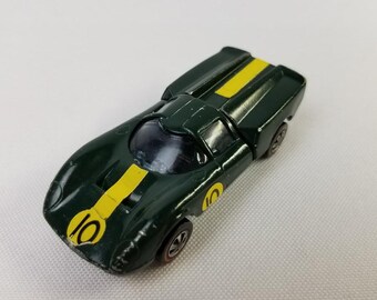 Hot Wheels Redline 1968 Lola GT-70, Green, USA Base, Original