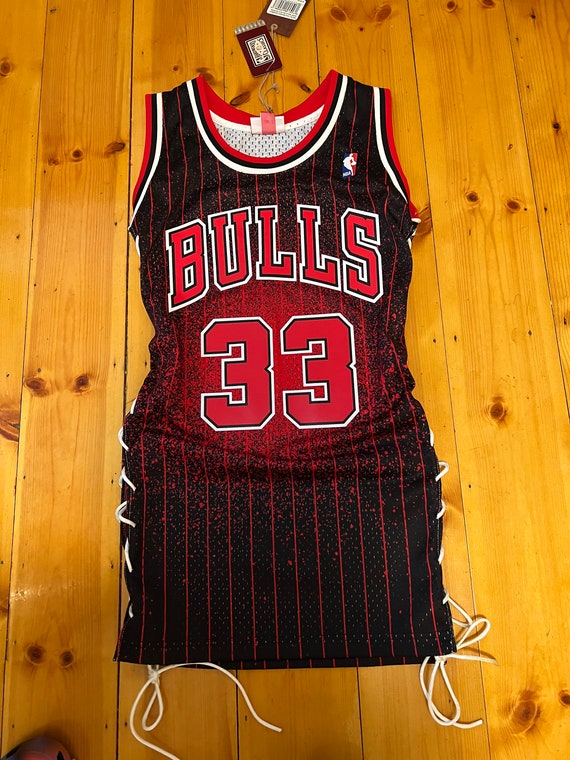 jersey dress with strings