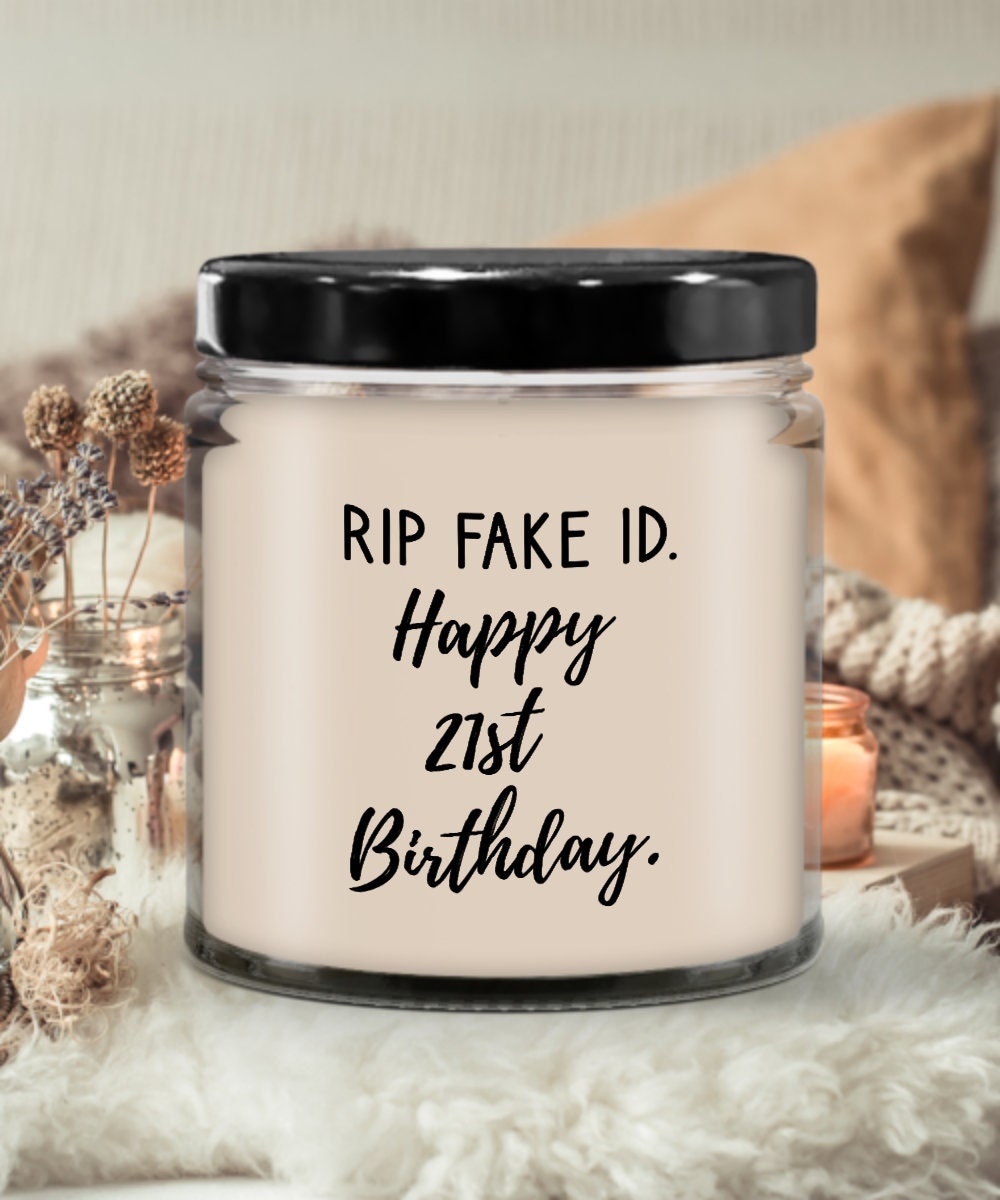 Adios Fake Id Candle