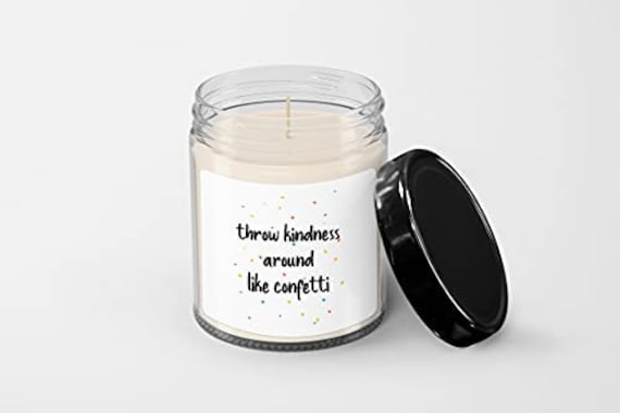 Love Candle Throw Love Around Kindness Candle