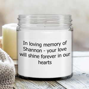 Memory candles for deceased sister memory candle for a sister memorial candle for loss of sister memory candle for sister