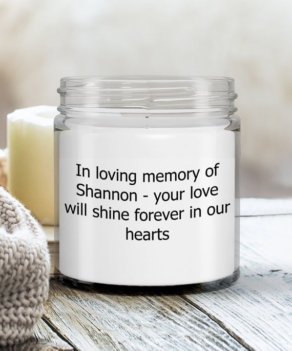Memory candles for deceased sister memory candle for a sister memorial candle for loss of sister memory candle for sister