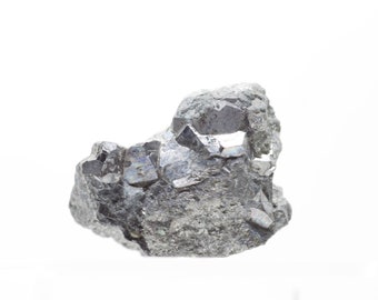 Cristallo di Galena Terminato: Minerale Naturale Grezzo del Marocco