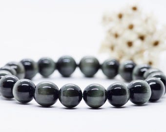 アクチノライト高品質6mm宝石ブレスレット、誕生日プレゼント - Etsy 日本