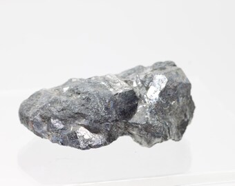 Cristallo di Galena Terminato: Minerale Naturale Grezzo del Marocco