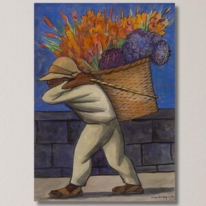 Diego Rivera Canvas  Poster Wall Art ,Diego Rivera Poster Print Art ,Modern Wall Art ,Diego Rivera Home Decor ,Extra Large Canvas Wall Art