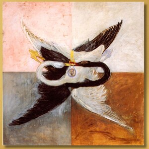 Hilma af Klint Canvas  Poster Wall Art  ,Hilma af Klint Home Decor , Hilma af Klint Canvas Print Art ,Extra Large Canvas Wall Art,Modern Art