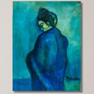 Pablo Picasso Gemälde Leinwand Wandkunst, moderne Wandkunst, Pablo Picasso Poster Kunst, trendige Wandkunst, extra große Leinwand Wandkunst
