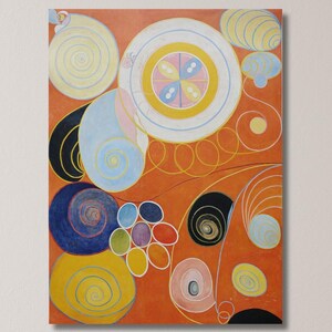 Hilma af Klint Canvas  Poster Wall Art  ,Hilma af Klint Home Decor , Hilma af Klint Canvas Print Art ,Extra Large Canvas Wall Art,Modern Art