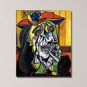 Pablo Picasso Gemälde Leinwand Wandkunst / Moderne Wandkunst / Kinderzimmer Wandkunst / Trendige Wandkunst / Extra Große Leinwand Wandkunst