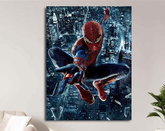 Spider-Man Poster/Spider-man Canvas Wall Art/Spider-Man Wall Decor Kids Gifts Spiderman Gift decorative painting/Spider-Man Canvas Print Art